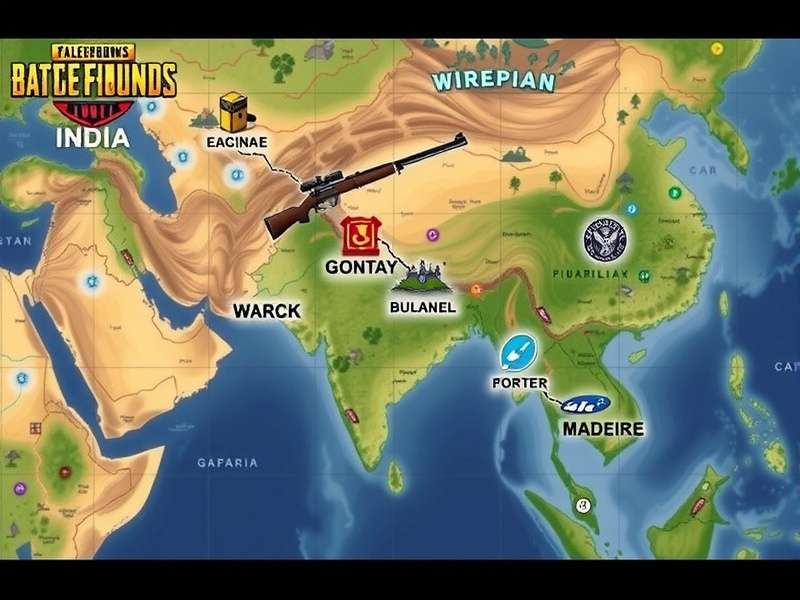 PUBG India Fierce Fighter Map